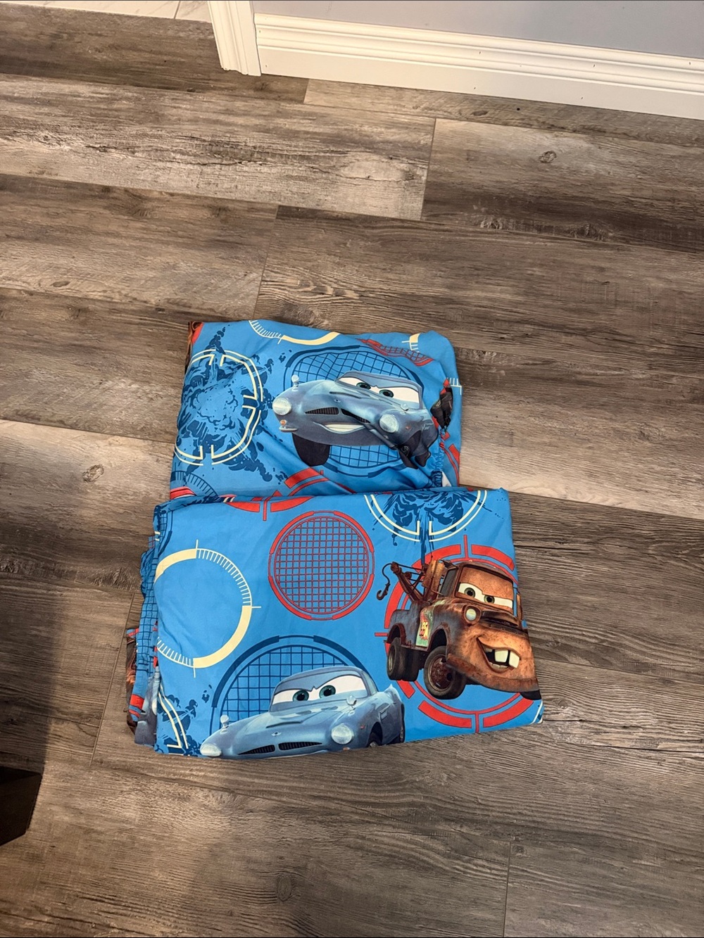 Disney Pixar Cars Blue Character Sheet Set-Twin